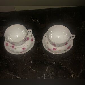 Tea Cups with Saucers made in Japan